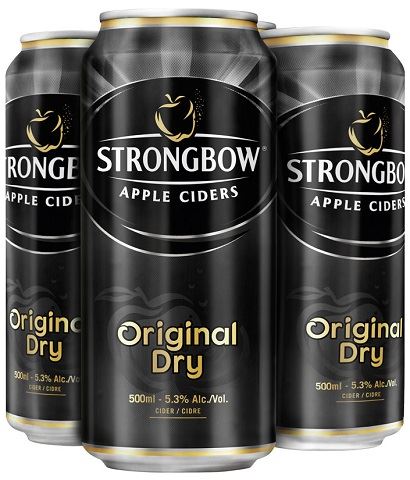 strongbow apple cider 500 ml - 4 cans airdrie liquor delivery