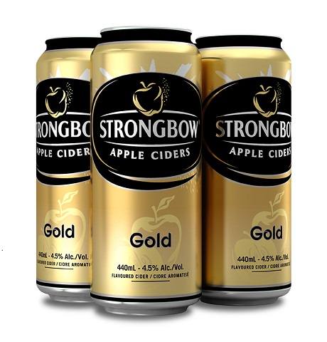  strongbow gold 440 ml - 4 cans airdrie liquor delivery 