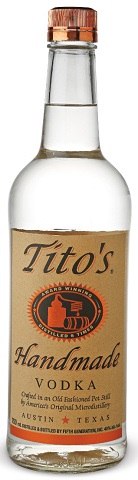 tito's glutan free vodka 750 ml single bottle airdrie liquor delivery