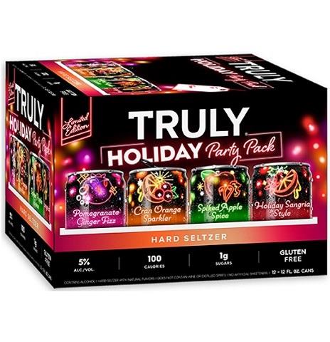 truly holiday party pack 355 ml - 12 cans airdrie liquor delivery