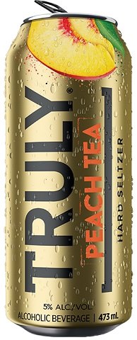  truly peach tea 473 ml single can airdrie liquor delivery 