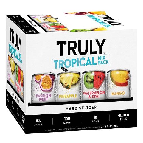 truly tropical mix pack 355 ml - 12 cans airdrie liquor delivery