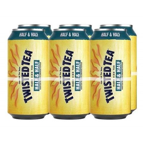 twisted tea half and half 355 ml - 6 cans airdrie liquor delivery