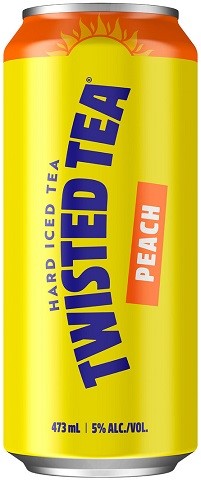 twisted tea peach 473 ml single can airdrie liquor delivery