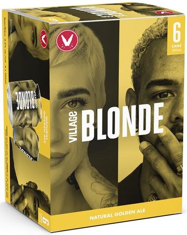village blonde 355 ml - 6 cans airdrie liquor delivery