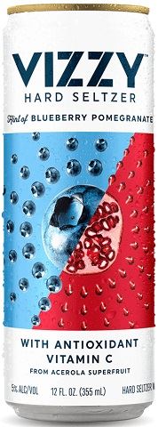 vizzy hard seltzer blueberry pomegranate 473 ml single can airdrie liquor delivery