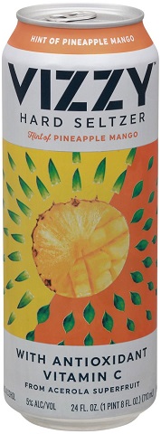 vizzy hard seltzer pineapple mango 473 ml single can airdrie liquor delivery