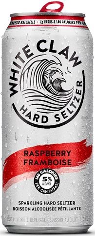 white claw raspberry 473 ml single can airdrie liquor delivery