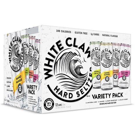 white claw variety pack 355 ml - 12 cans airdrie liquor delivery