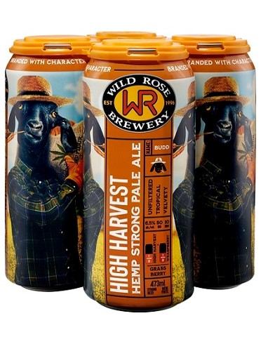 wild rose high harvest 473 ml - 4 cans airdrie liquor delivery