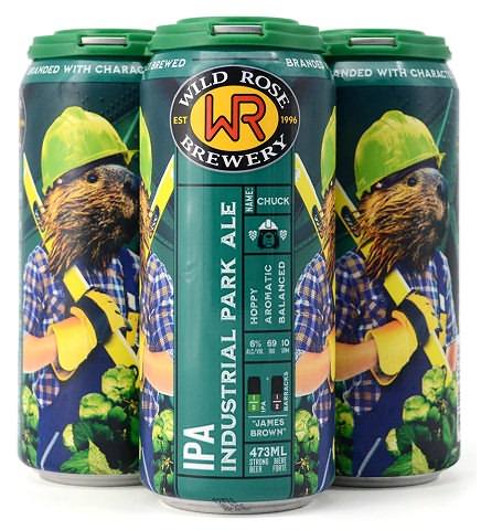 wild rose industrial park ale 473 ml - 4 cans airdrie liquor delivery