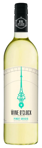 wine o' clock pinot grigio 750 ml single bottle airdrie liquor delivery